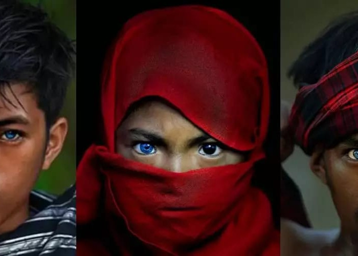 3 Suku Asli di Indonesia Memiliki Mata Biru Bak Bidadari dari Khayangan