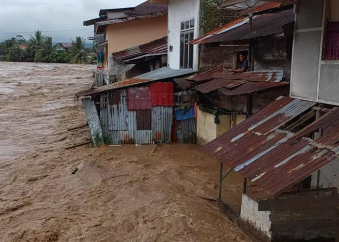 Berdasarkan Data Sementara, 2.927 KK di Lebong Terdampak Banjir 