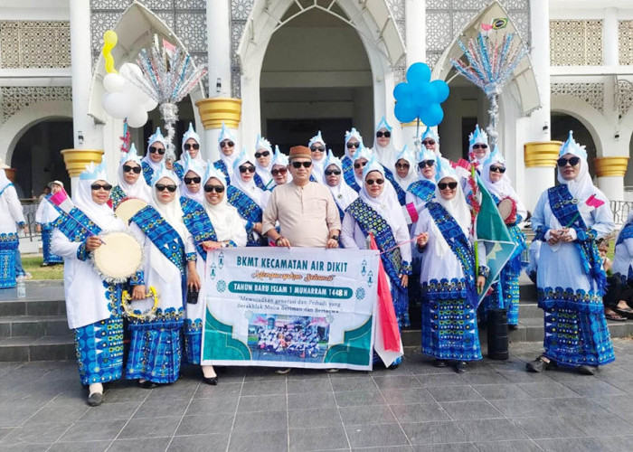 Semarak Tahun Baru Islam, BKMT Se-Mukomuko Gelar Karnaval Akbar