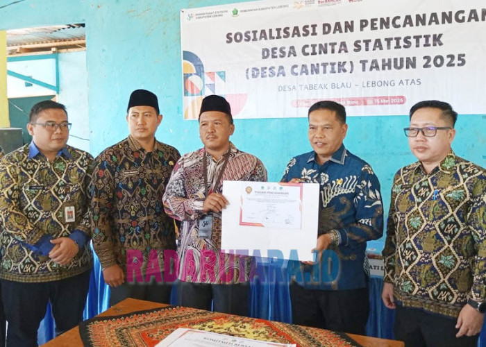 Pemkab Lebong Gelar Sosialisasi dan Pencanangan Desa Cantik Tahun 2025