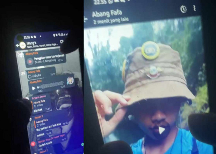 Sebelum Dikabarkan Hilang, Korban Sempat Kirim Video ke Group WhatsApp 