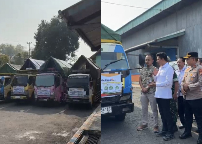 Bupati Lepas 4 Truk Bantuan Pangan untuk Napal Putih