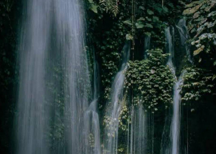 Keindahan Air Terjun Donok di Desa Batu Ampar Kecamatan Merigi Kepahiang