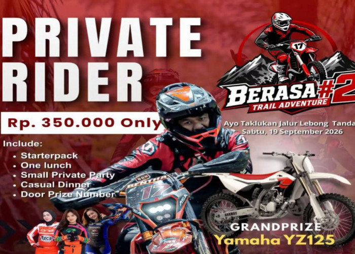 Pemkab Bengkulu Utara Tantang Raider Taklukkan Event Berasa #2 Trail Adventure