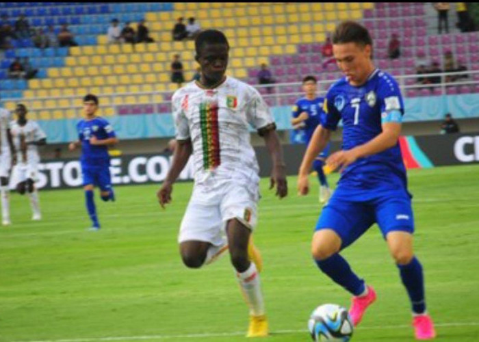 Piala Dunia U-17 2023, Babak Pertama, Mali memimpin 1-0 Atas Uzbekistan