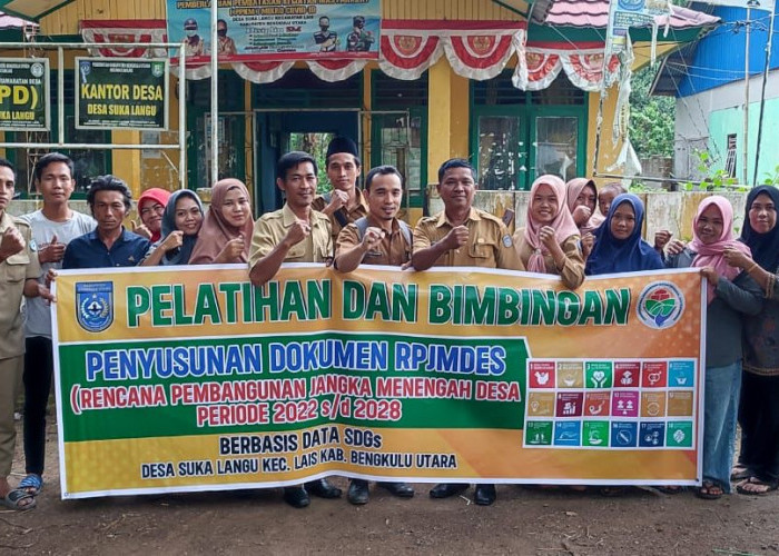 Siap Majukan Desa, Aparatur Desa Suka Langu Ikuti Pelatihan RPJMDes