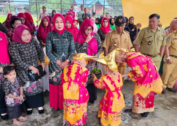 TP PKK Kabupaten Bengkulu Utara Lakukan Supervisi di Desa Talang Baru