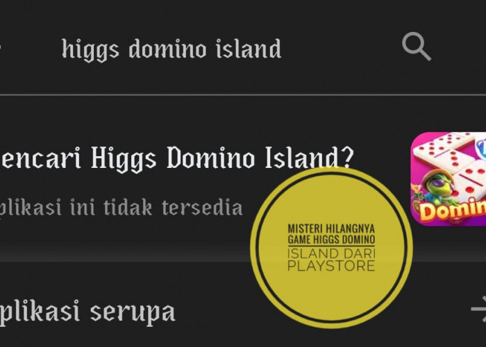 Misteri Hilangnya Game Higgs Domino Island dari Playstore