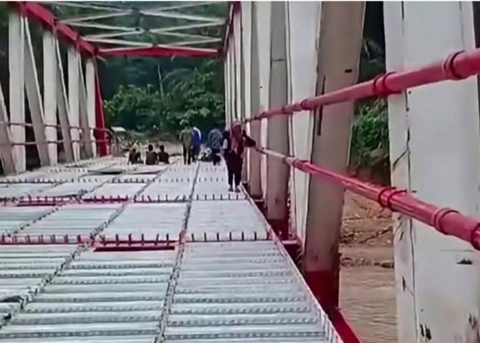 Jembatan Lubuk Selandak Tinggal Finishing, Lantai Dikerjakan 2027