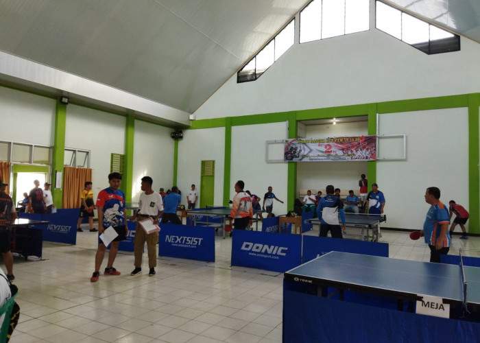 HUT PTMSI 10.10.20, Open Turnamen Tenis Meja Digelar di Bengkulu Utara