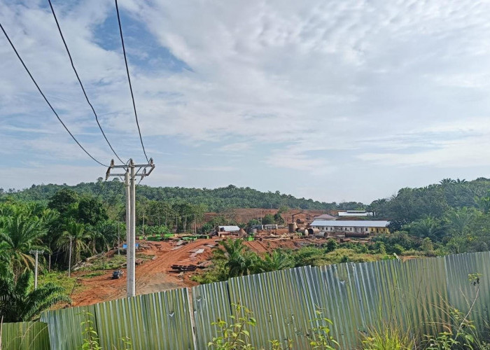 Diam-diam Sejumlah Pengusaha Lokal Sedang Membangun PKS di Desa Bukit Harapan