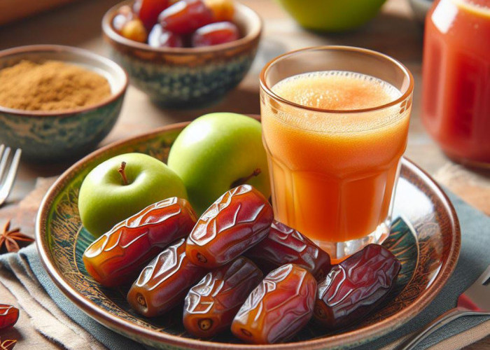 Pengen Merasakan Minuman Ajaib yang Kaya Manfaat, Wajib Rasakan Jus Kurma Dicampur Apel