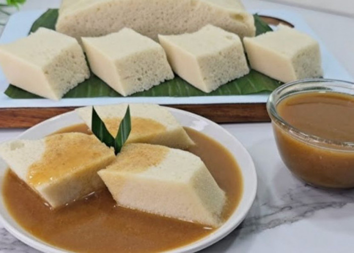 Resep Kue Apem Kuah Kinca, Camilan Kenyal dan Lumer di Mulut