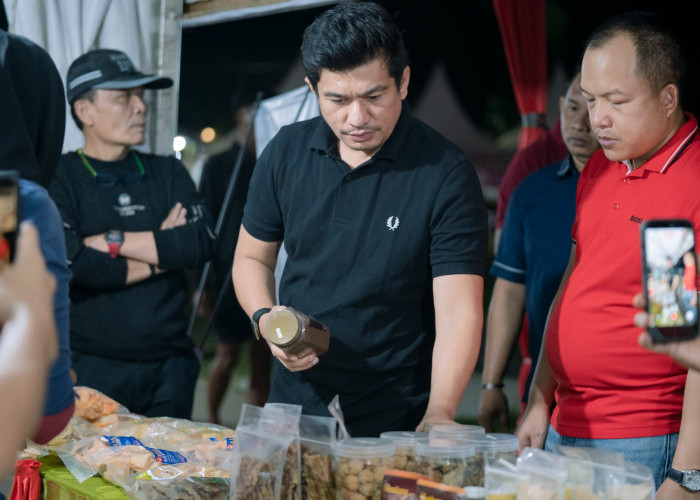 Didampingi Kapolres, Arie Septia Adinata Beri Dukungan Nyata bagi Pelaku Usaha Lokal