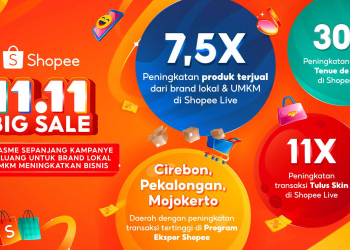 Shopee Live Jadi Kunci Sukses Peningkatan Penjualan Brand Lokal dan UMKM di 11.11 Big Sale