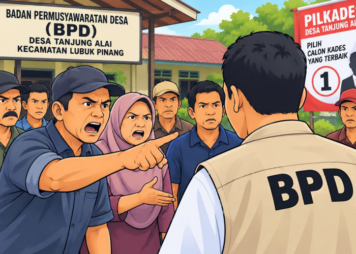 Warga Tanjung Alai Geram, Oknum BPD Diduga Terlibat Politik Praktis Pilkades