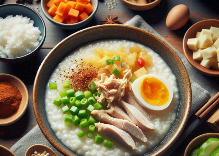 Bukan Sekedar Makanan Orang Sakit, Bubur Ayam Ternyata Kaya Akan Manfaat