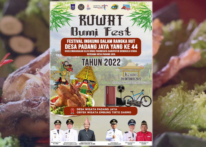 Ruwat Bumi Fest 2022, Festival Ingkung di Desa Padang Jaya