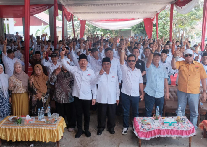 Tatap Muka dengan Warga Sumber Rejo, Arie-Sumarno Janji Akan Hantarkan Bengkulu Utara Maju Hebat dan Bahagia