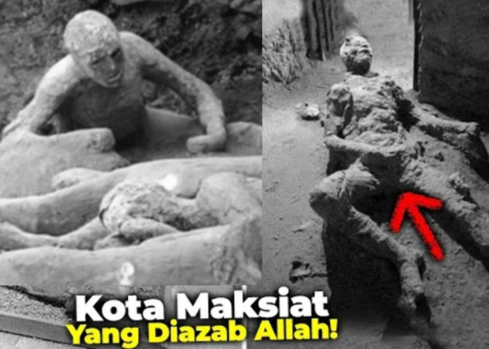 Pompeii, Kota Maksiat yang Diazab Allah, Kaumnya Terkubur dan Kini jadi Batu