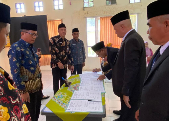 Kemenag Bengkulu Utara Lantik 3 Kepala KUA, Ini Dia Daftarnya