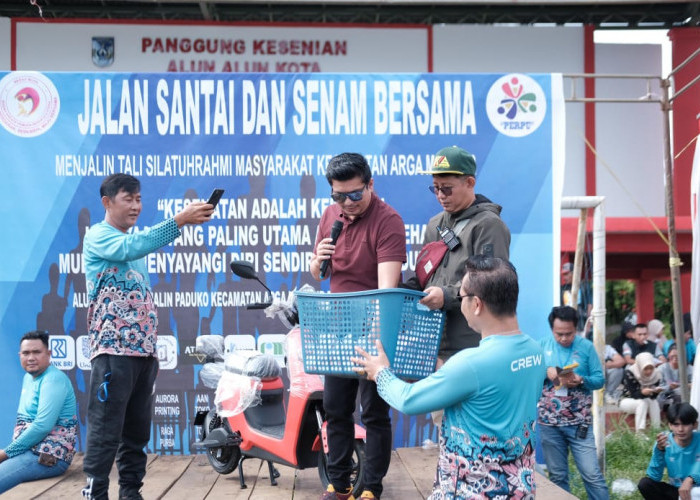 Ikut Senam Sehat, ASA Disambut Hangat Anak Muda Kreatif Bengkulu Utara