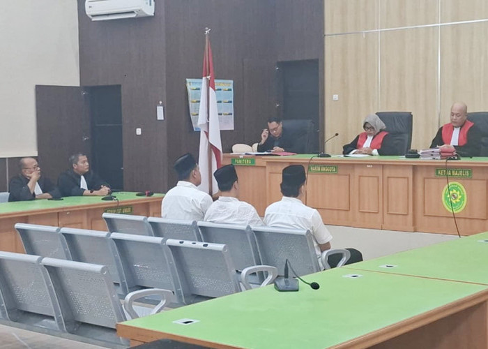 3 Eks Pegawai Bank Bengkulu Divonis Bersalah