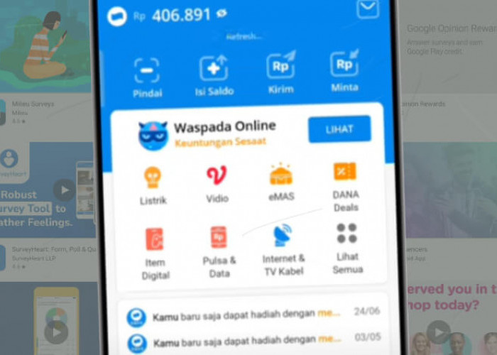 Raih Saldo DANA Gratis Rp75.000 dengan 4 Aplikasi Penghasil Uang Ini, Simak Cara Mudahnya!