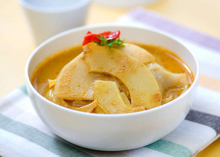 Jadi Menu Khas Bengkulu, Ini Resep Gulai Rebung Campur Liling yang Medok