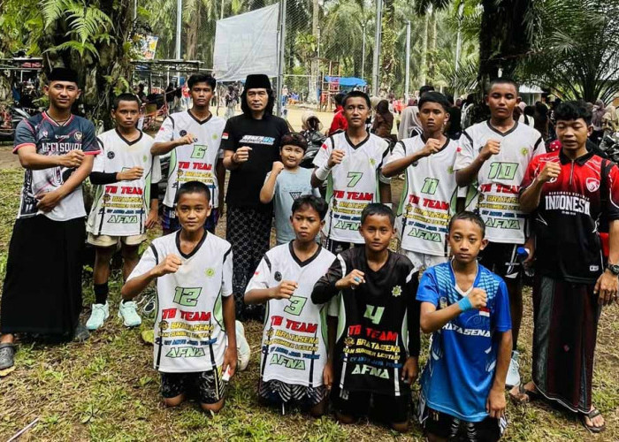Santri AFNA Ukir Prestasi, Juara 1 Voli U-14 Mukomuko