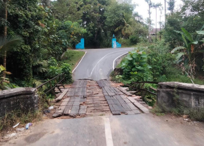 Pemprov Didesak Segera Akomodir Perbaikan Jembatan di Desa Air Muring 