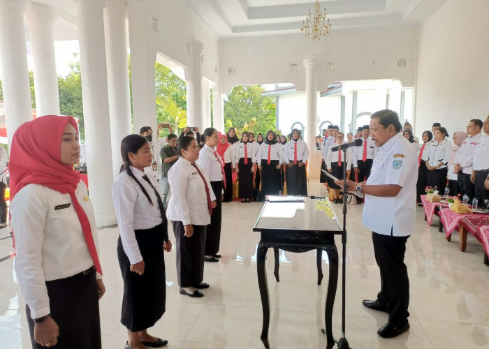 Akhirnya Ratusan PPPK Tenaga Guru di Bengkulu Utara Terima SK