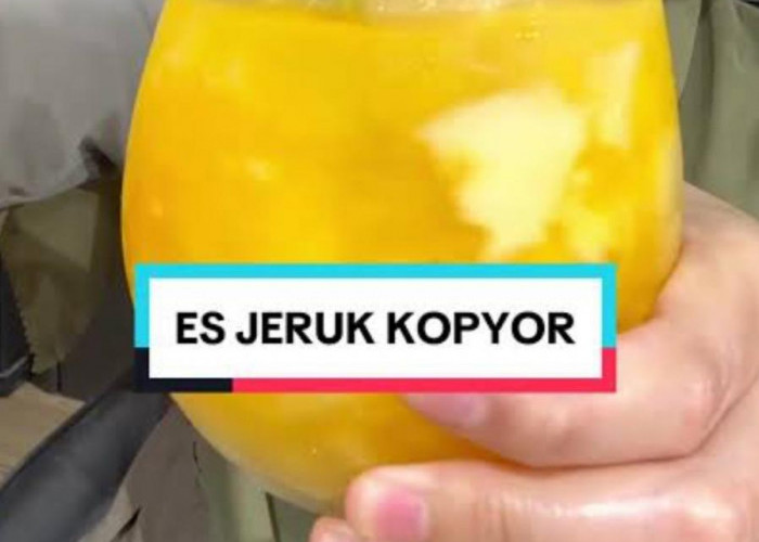 Resep Es Jeruk Kopyor Ide Takjil Ramadhan yang Nyegerin!