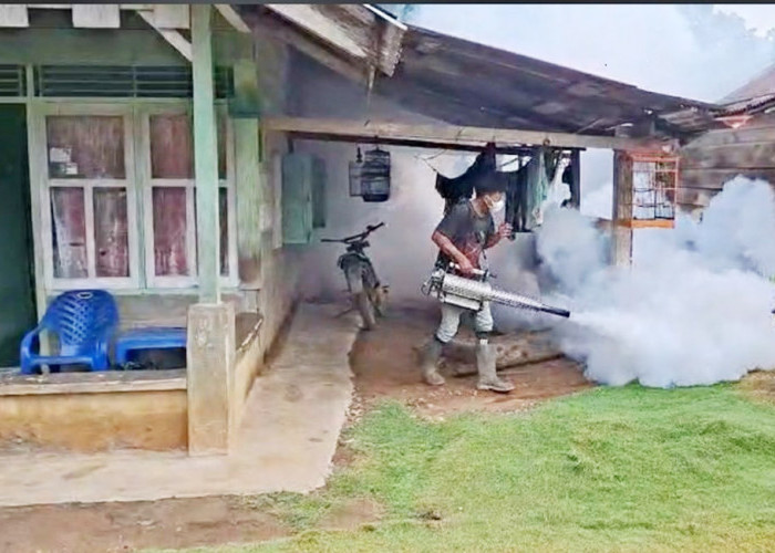 Respons Cepat Desa Air Putih, Fogging Mandiri Usai Temuan DBD