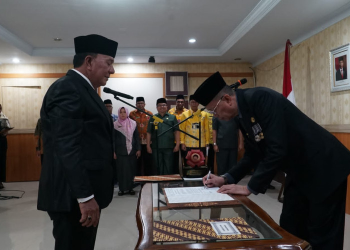 Haryadi Resmi Jabat Kepala BPKD Provinsi Bengkulu 
