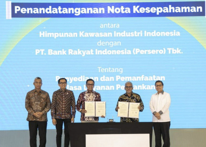 Kerja Sama dengan HKI, BRI Dorong Pertumbuhan Ekonomi dan Optimalisasi Kawasan Industri