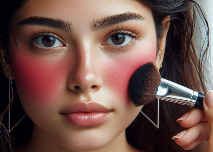 Teknik Pemakaian Blush On yang Sesuai dengan Bentuk Muka