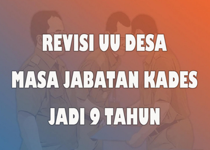 Revisi UU Desa Masuk Prolegnas, Masa Jabatan Kades jadi 9 Tahun