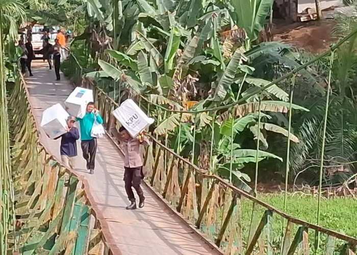 Logistik di 2 TPS Sulit Kecamatan Ulok Kupai Sudah Berada di PPS, Ketua PPK: Alhamdulillah, Tidak Ada Kendala 