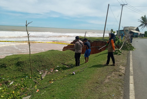 Intai Korban, Empat Titik Jalinbar Terancam Amblas