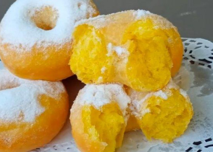 Olahan Labu yang Dimasak Menjadi Donat Lembut, Cocok untuk Sajian Berbuka Nanti