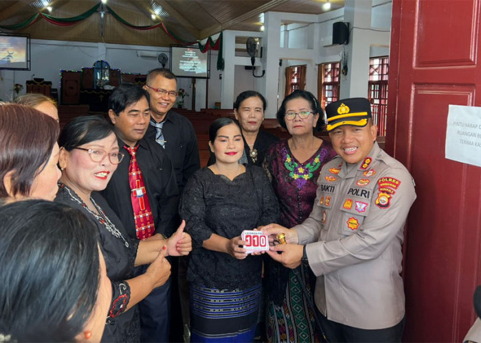 Cipta Kondisi Perayaan Jumat Agung, Kapolres Bengkulu Utara Pastikan Aman dan Kondusif