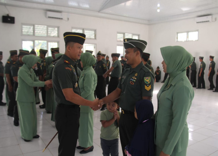 Kodim 0423 Bengkulu Utara Terima 14 Personil Baru, 3 diantaranya Perwira