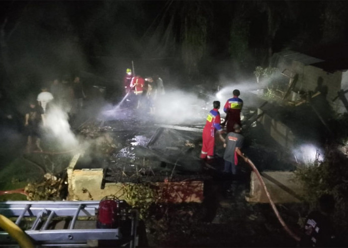 2 Motor Ikut Terbakar, Ini Penyebab Kebakaran di Kecamatan Padang Jaya