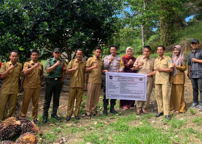 Desa Durian Amparan Sukses Serap Anggaran DD Tahun 2023, Realisasikan Titik Nol