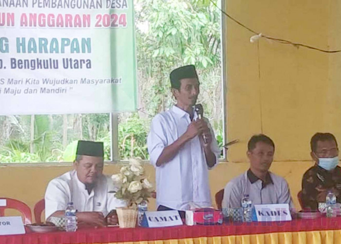 Susun Usulan Pembangunan 2024, Warga Desa Tanjung Harapan Antusias Ikut Musrenbang