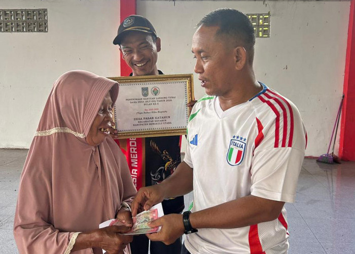  Pemdes Pasar Ketahun Salurkan BLT DD 2026 untuk 9 KPM, Prioritaskan Warga Membutuhkan