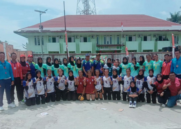 Tim Voli Bengkulu Utara Sabet Emas di POPDA Bengkulu 2024