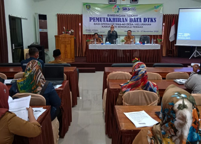 Sukses Aplikasikan Siks-NG, Kadinsos Bengkulu Utara Jadi Narasumber di Bengkulu Tengah