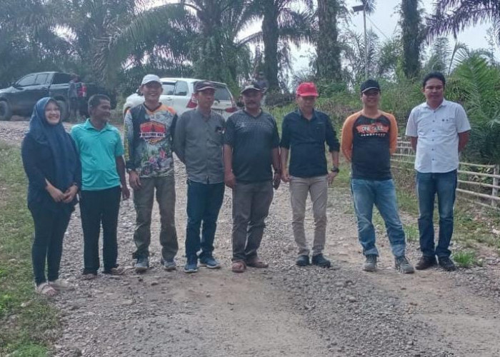 Jalan Penghubung dari Tanjung Sari-Bangun Karya Dibangun Melalui APBD-P 2023